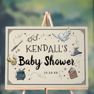 Harry Potter Baby Shower Acryl Bord