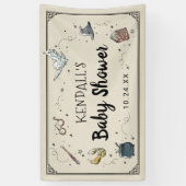 Harry Potter Baby shower Banner (Verticaal)