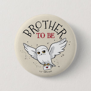 Harry Potter-Baby shower   Brother To Be Ronde Button 5,7 Cm