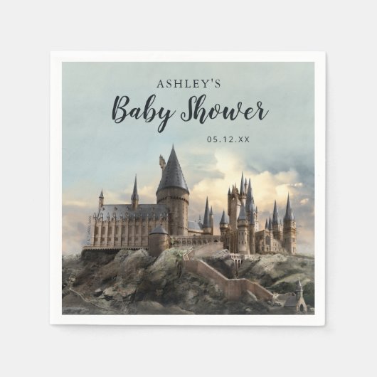 Harry Potter | Baby shower Hogwarts Castle Servet (Voorkant)