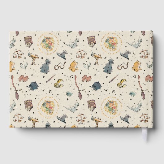 Harry Potter Baby Shower Invitation Gastenboek (Achterkant)