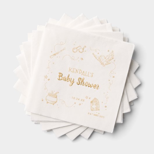 Harry Potter Baby shower Napkins Folie Servetten (Insitu (Gestapeld))