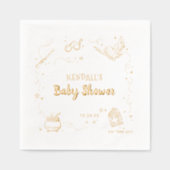Harry Potter Baby shower Napkins Folie Servetten (Voorkant)