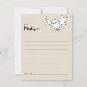 HARRY POTTER™ Baby Shower Tijdcapsule Briefje Notitiekaartje