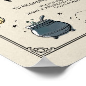 HARRY POTTER™ Baby shower Tijdcapsuleteken Poster (Hoek)