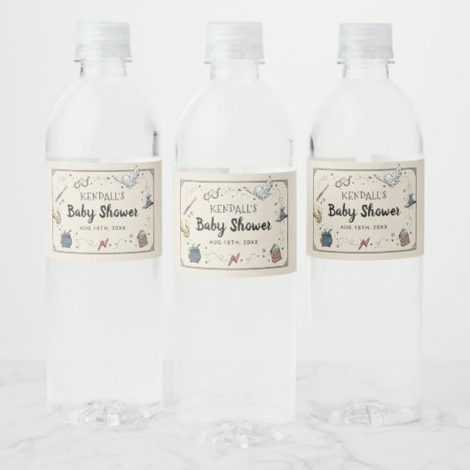 HARRY POTTER™-Baby shower Waterfles Etiket (Flessen)