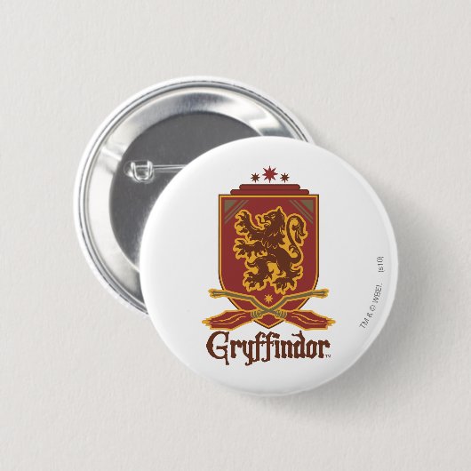 Harry Potter | Badge Gryffindor QUIDDITCH™ (Devant & derrière)
