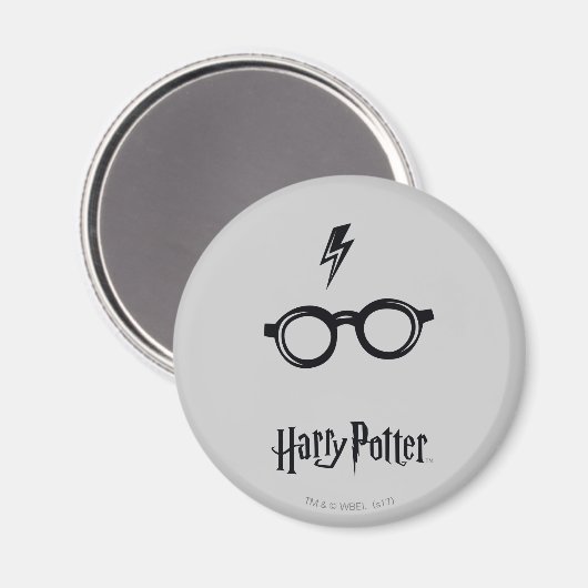 Harry Potter | Bliksem en bril Magneet (Voorkant / Achterkant)