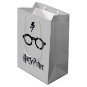 Harry Potter | Bliksem en bril Medium Cadeauzakje (Achterkant Gekanteld)