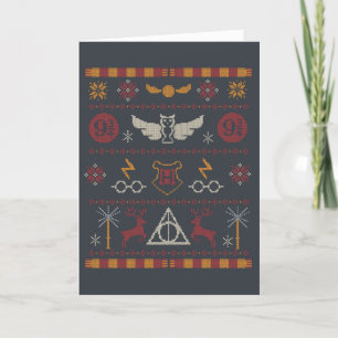 HARRY POTTER™ Borduurpatroon Feestdagen Kaart