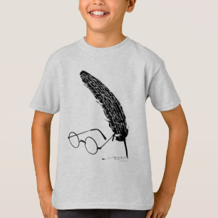 Harry Potter Bril en ganzenveer T-shirt