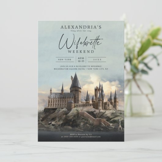 Harry Potter | Bruidsmeisjes Uitje na de Ring Kaart (Staand voorkant)