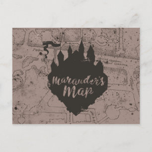 Harry Potter Carte du château Marauder de HOGWAR
