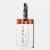 Harry Potter Cartoon Character Art Bagagelabel (Achterkant verticaal)