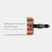 Harry Potter Cartoon Character Art Bagagelabel (Achterkant horizontaal)