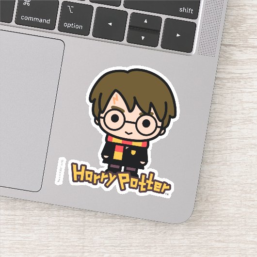 Harry Potter Cartoon Character Art Sticker (Detail)