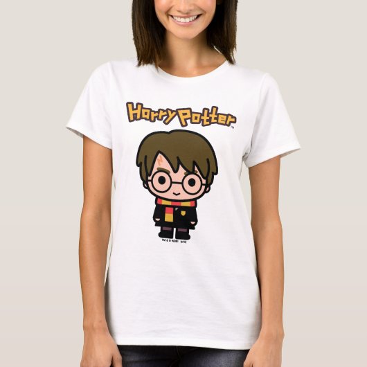 Harry Potter Cartoon Character Art T-shirt (Voorkant)