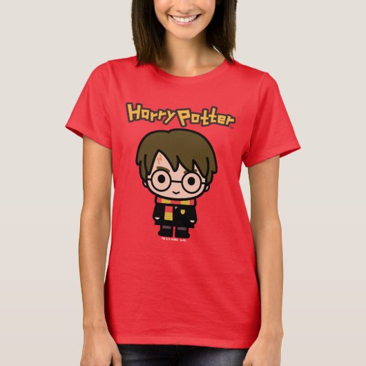 Harry Potter Cartoon Character Art T-shirt (Voorkant)