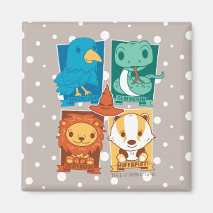 HARRY POTTER™   CARTOON HOGWARTS™ HUISS MAGNEET