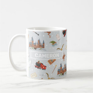 Harry Potter Cartoon Hogwarts Patroon Koffiemok