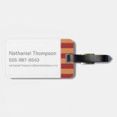 Harry Potter Cartoon Karakter Kunst Bagagelabel (Achterkant horizontaal)