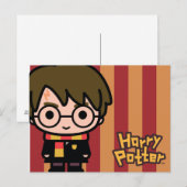 Harry Potter Cartoon Karakter Kunst Briefkaart (Voorkant / Achterkant)