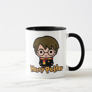 Harry Potter Cartoon Karakter Kunst Mok