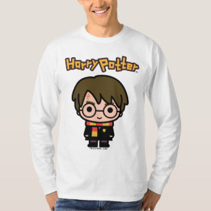 Harry Potter Cartoon Karakter Kunst T-shirt