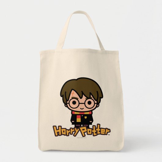 Harry Potter Cartoon Karakter Kunst Tote Bag (Voorkant)