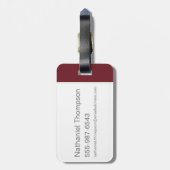 Harry Potter Cartoon Pictogram Bagagelabel (Achterkant verticaal)