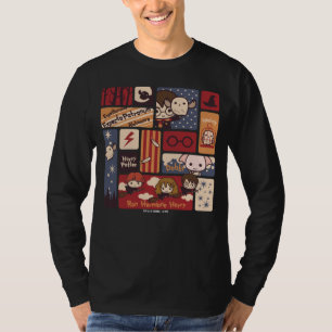 Harry Potter Cartoon Scenes Patroon T-shirt
