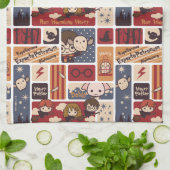 Harry Potter Cartoon Scènes Patroon Theedoek (Gevouwen)