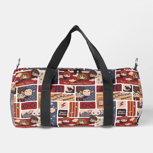 Harry Potter Cartoon Scenes Pattern Plunjezak (Achterkant)