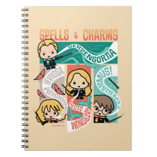 HARRY POTTER™   CARTOON SPELLS EN CHARMS NOTITIEBOEK