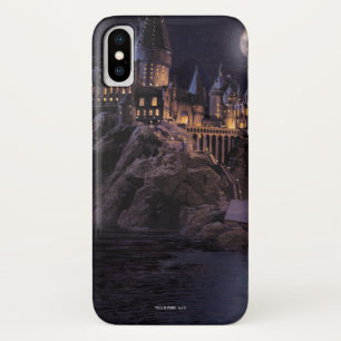 Harry Potter Castle   Great Lake to Hogwarts iPhone X Hoesje