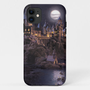Harry Potter Castle   Great Lake to Hogwarts iPhone 11 Hoesje