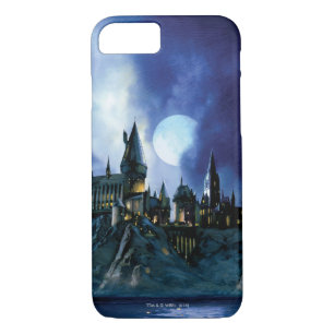Harry Potter Castle   Hogwarts 's nachts iPhone 8/7 Hoesje