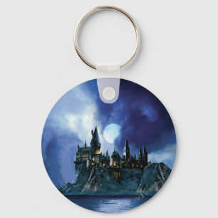 Harry Potter Castle   Hogwarts 's nachts Sleutelhanger