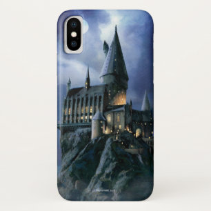 Harry Potter Castle Moonlit Hogwarts iPhone X Hoesje