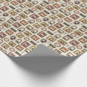 HARRY POTTER™ Chibi Afbeelding Lijst Cadeaupapier (Hoek)