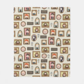 HARRY POTTER™ Chibi Afbeelding Lijst Fleece Deken (Voorkant)