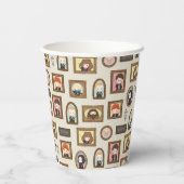 HARRY POTTER™ Chibi Afbeelding Lijst Papieren Bekers (Achterkant)