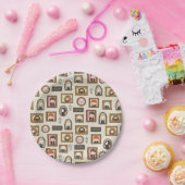 HARRY POTTER™ Chibi Afbeelding Lijst Papieren Bordje (Feest)