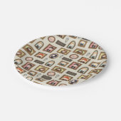 HARRY POTTER™ Chibi Afbeelding Lijst Papieren Bordje (Gekanteld)