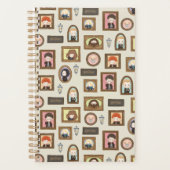 HARRY POTTER™ Chibi Fotolijst Patroon Planner (Voorkant)