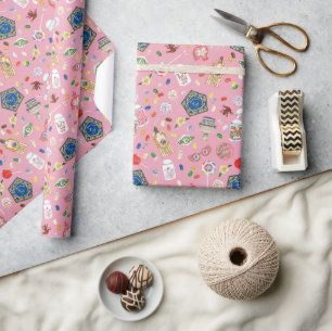 HARRY POTTER™ Chocolade-kikkers en Snoep-patroon Cadeaupapier