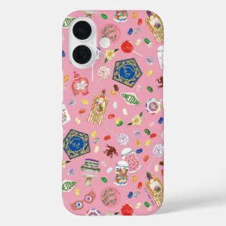 HARRY POTTER™ | Chocolade-kikkers en Snoep-patroon iPhone 16 Hoesje