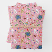 HARRY POTTER™ | Chocolade-kikkers en Snoep-patroon Inpakpapier Vel (In situ)