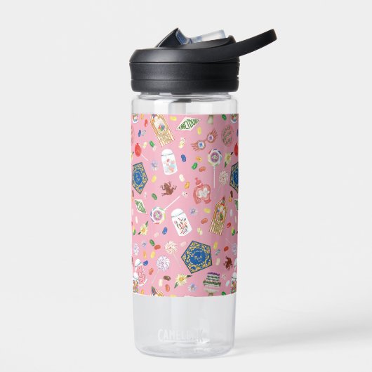 HARRY POTTER™ | Chocolade-kikkers en Snoep-patroon Waterfles (Links)