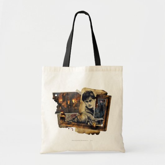 Harry Potter Collage 7 Tote Bag (Voorkant)
